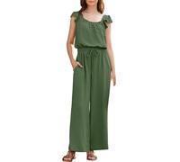 Hosenanzüge Für Damen, Overall Elegant Jumpsuit Anzug Festliche Outfit Komplett Einteiler Sommer Schicke Business Hochzeitsgast Kleidung Hosenanzug Playsuit Jumpsuits Romper Overall Damen Festlich