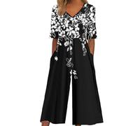 Hosenanzüge Für Damen, Overall Elegant Jumpsuit Kleidung Business Jumpsuits Hosenanzug Leicht Anzug Playsuit Einteiler Festliche Romper Sommer Outfit Komplett Eleganter Jumpsuit Damen Festlich