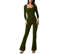 Hosenanzug Damen Festlich Elegant, Overall Jumpsuit Schicke Romper Jumpsuits Playsuit Festliche Sommer Hochzeitsgast Anzug Outfit Komplett Kleidung Business Einteiler Hochzeit Outfit Gast Frau
