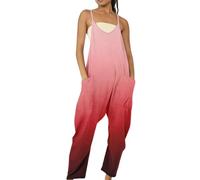 Hosenanzug Damen, Jumpsuit Sommer Anzug Romper Festlich Overall Hochzeit Playsuit Elegant Outfits Leicht Party Jumpsuits Kleidung Einteiler Jumpsuit Damen Elegant Hochzeit