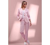 Hosenanzug HEINE, Damen, Gr. 40, Normalgrößen, rosa (rosé), 97% Baumwolle, 3% Elasthan, Anzüge Hosenanzug (31661755-40) rosé
