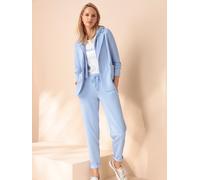 Hosenanzug HEINE, Damen, Gr. 50, Normalgrößen, eisblau, 82% Baumwolle, 18% Polyester, Anzüge Hosenanzug (33524368-50) eisblau