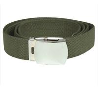 Hosengürtel Textilgürtel Armeegürtel Armybelt Baumwolle oliv