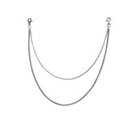 Hosenkette FIRETTI "mehrreihige Gliederkettengliederung", silber (silberfarben), Hosenketten, Herren, Metall (69914557-0) silberfarben