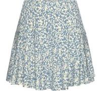 Hosenrock blau-creme-bedruckt 38