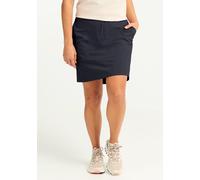 Hosenrock JACK WOLFSKIN "DESERT SKORT W", Damen, Gr. 44, schwarznavy, Obermaterial: 95% POLYAMID, 5% SONSTIGE FASERN; Futter: 100% POLYESTER, Röcke (84969140-44) schwarznavy