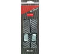 Hosenträger Exclusiv 120cm 35mm Webpunkte schwarz