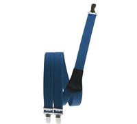 Hosenträger in 25 mm mit 3 Clipsen blau, 120 cm