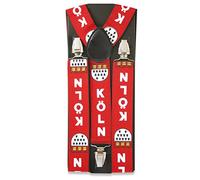 Hosenträger "KÖLN", mit Aufdruck, Y-Form