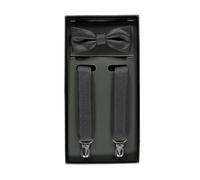 LERROS Hosenträger und Fliege *Jacquard* - Black PCK