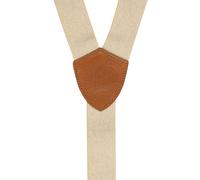 Hosenträger LLOYD MEN’S BELTS "Lloyd Belts Herrenträger 6726", Damen, beige (natur), 69% Polyester, 18% Viscose, 13% Elastodien, Hosenträger (97882443-0) natur