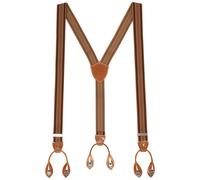 Hosenträger LLOYD MEN’S BELTS "Lloyd Belts Herrenträger 6726", Herren, braun (brandy), 69% Polyester, 18% Viscose, 13% Elastodien, Hosenträger (61864715-0) brandy