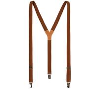 LLOYD Hosenträger Herrenhosenträger Braun/Cognac 8722, Farbe:Braun, Länge Hosenträger:120 cm