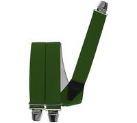 Hosenträger mit 3 extra starken Clips vielen uni Farben 2 Größen zur Wahl schwarz, 120 cm