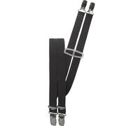 Hosenträger mit 4 Clips in 18 mm Breite dunkelgrau