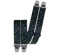 Hosenträger mit feinem Paisley Muster in 3 Farben! blau