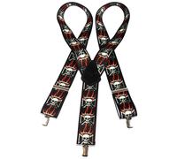 Hosenträger mit Motiv Totenkopf 10