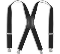 FHB Hosenträger "Achim", STD beziehungsweiße Einheitsgröße, schwarz, 90290-20
