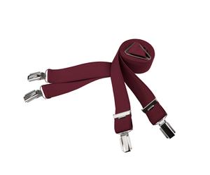 Hosenträger STC LINDENMANN X-Form bordeaux 120