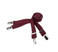 Hosenträger STC LINDENMANN X-Form bordeaux 140