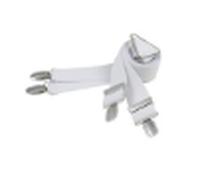 Hosenträger STC LINDENMANN X-Form weiss 150