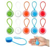 HOSPAOP LED Blinklicht Schulranzen Kinder, 10 Stück Reflektoren Rucksack Licht, Reflektor Anhänger Sicherheitslicht für Schulranzen Tornister Laufen Joggen Kinderwagen