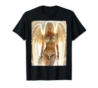Hot Babes T-Shirt - Sexy Blondes Engel in Dessous T-Shirt