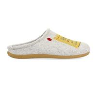 HOT POTATOES Herren Finger Hausschuh, grau, 46 EU