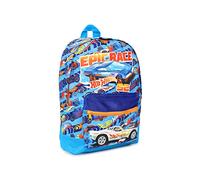 Hot Wheels Offizieller Kinder-Rucksack, Schultasche, Blau
