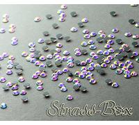 Hotfix 2CUT Strasssteine SS10 Crystal AB 500-70.000 Menge wählbar AAA 5.000