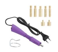 Hotfix Applikator Tool Set Präzises DIY Strasssteine Aufbügeln Werkzeug mit EU-Stecker Applikator für Glitzersteine inkl. 211°C Hitze-Stift & ergonomischem Griff Perfekt für Textilien Kleidung Schuhe