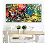 HOTIPS DIY 5D Diamant Painting Vollbohrer Kit, Abstrakte Bunte Graffiti 30x60cm 5D Diamant Painting Bilder für Erwachsene Kinder, Diamant Malerei,Strass Stickerei Kreuzstich Set,für Home Wand Decor