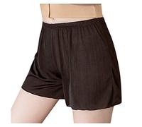 Hotpants Damen Sexy Transparent - Radlerhose Damen Kurz Für Kleid Mit Spitze - Unterhosen Baumwolle Weites Bein Pyjamahose Unterhose Schlafanzug Dünne Leicht Sommer Kurze Luftig Sport Locker