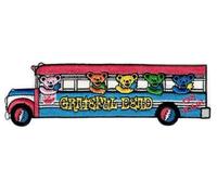 hotrodspirit - Patch, Motiv: Grateful Dead Bus, 15 x 5 cm, zum Aufbügeln