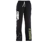 Hotspot Design Herren Jogginghose Carpfishing, Gr. M, Schwarz, Jogginghose für Karpfenangler, TU01001M