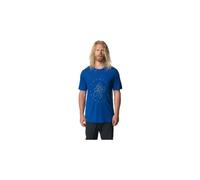 houdini tree message t shirt blau mann