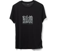 Houdini Women's Tree Message Tee True Black/Wave True Black / Wave L
