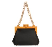 House of Louisa Damen Umhängetasche schwarz/braun LOU1001-BK