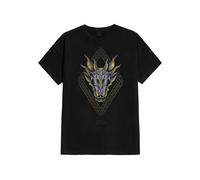 House Of The Dragon - Diamond Skull - T-Shirt - Schwarz - S - 100% Baumwolle,Jersey Schwarz S