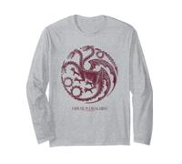 House of The Dragon Targaryen Dragon Sigil Langarmshirt