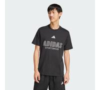House of Tiro Linear Graphic T-Shirt Black 2XL