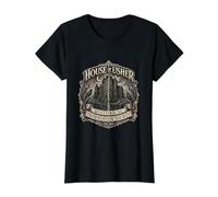 House of Usher Historical Preservation Society Gothic Preisgünstiges Grafik-T-Shirt, Damen, Schwarz, XL