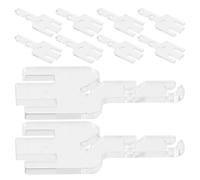 Housoutil 10 Stück Strickspannungsadapter für Addi Strickmaschinen Präzise Garnspannungsregler aus Metall Kompatibel mit K typ Strickmaschinen Zubehör für Gleichmäßiges Stricken und