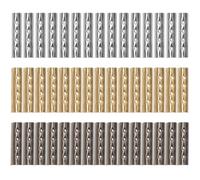 Housoutil 150 Stück Robuste Metall Schnürsenkelkappen in Gold 4mm X 20mm zum Reparieren Ausgefranster Schnürsenkel Glatt und Sicher für Arbeitsstiefel und Freizeitschuhe