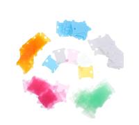 Housoutil 500 Stück Kunststoff Stickgarn Spulen mit Aufbewahrungsbox Stickgarn Organizer Karten für Kreuzstich und Nähfaden Platzsparender Fadenhalter für DIY Handarbeit