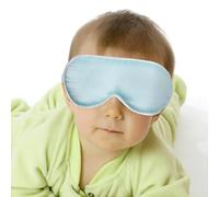 Housoutil Schlafmaske aus Seide für Babys und Kinder mit Atmungsaktiven Leicht Verstellbaren Ohrbügeln Weiche Augenmaske zum Schlafen und Augenschutz für Ruhige Nächte