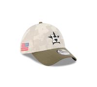Houston Astros 2025 MLB Armed Forces New Era 39THIRTY Flex Cap Camouflage - L/XL
