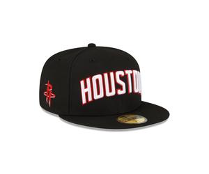 Houston Rockets New Era NBA 2024 Statement Edition 59FIFTY Cap Schwarz - 7 1/8