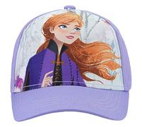 HOVUK® Sommer Baseball Cap Hut Mädchen Zubehör 3+Y mit Farbe mit beliebten TV Disney Charakteren, Frozen (Violett), Small