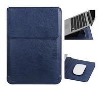 HoYiXi 14 Zoll Laptop Hülle mit Standfunktion für Mac Book Pro 14 2021/ASUS Vivobook 14/HP Pavilion X360/IdeaPad 14/Dell HP ASUS Acer Huawei Matebook 14'', kompatibler 13,3-14'' PC, Blau